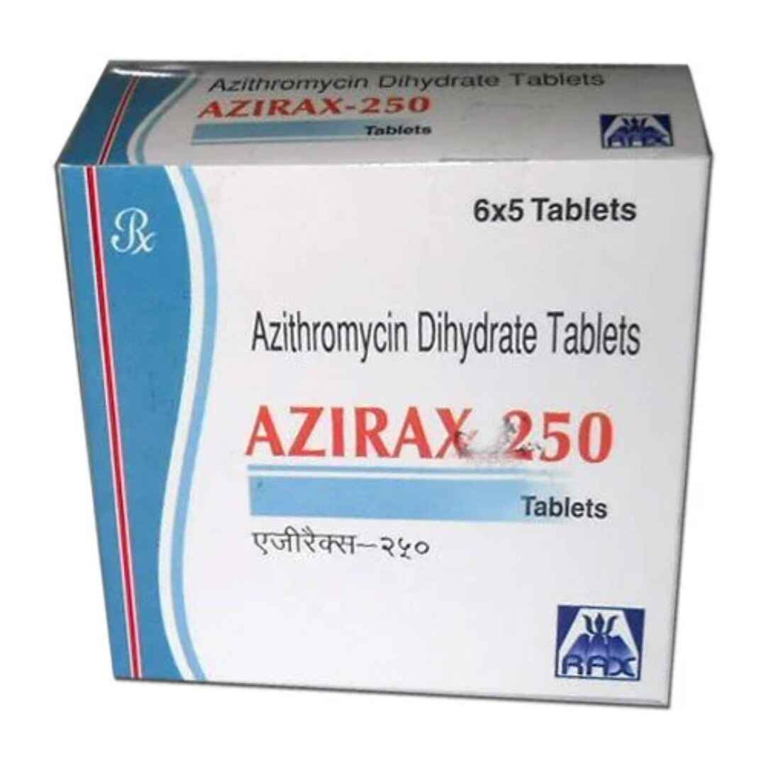 Azirax 250mg Tablet